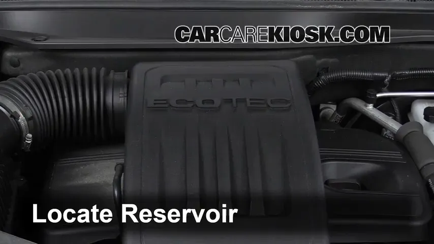 2012 Chevrolet Equinox LT 2.4L 4 Cyl. FlexFuel Windshield Washer Fluid